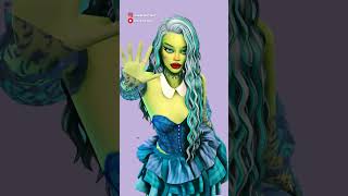 PT2 Remaking Lagoona and Frankie From Monster High in the Sims 4 sims4 monsterhigh eapartner [upl. by Ute576]