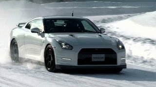 NIssan GTR 2013 Hits the Powder [upl. by Halil]