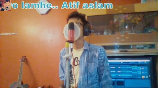 Atif Aslam  woh lamhe sad coverZeher [upl. by Atteiram]