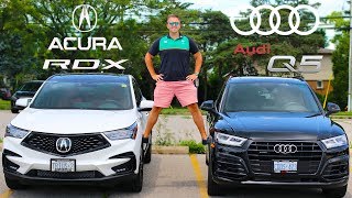 2020 Acura RDX A Spec VS Audi Q5 Technik SLine  See Which Luxury SUV Is Better  Comparison [upl. by Catriona]