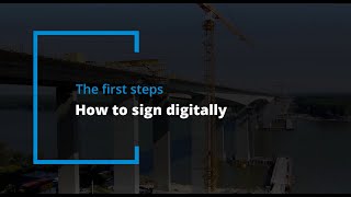 How to sign digitally  ConsignO Desktop The first steps [upl. by Jeanne]