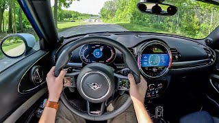 2024 Mini JCW Clubman ALL4  POV Quick Drive Binaural Audio [upl. by Anihsat]