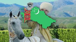 quotSportly Turkmenistanquot  Turkmen President Song [upl. by Geri877]