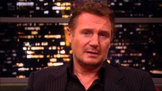 Liam Neeson reading Justin Biebers Boyfriend [upl. by Croner]