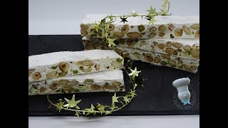 Recette de nougat blanc de Philippe Conticini [upl. by Hairaza]