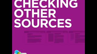 Checking other sources  How to tell whats true online [upl. by Hasila]