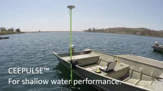 CEE HydroSystems Single Beam CEEPULSE Echo Sounder in Shallow Water Survey [upl. by Diego]