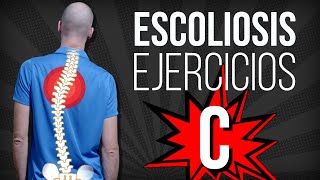 ESCOLIOSIS en C 👉 EJERCICIOS correctivos [upl. by Nilram]