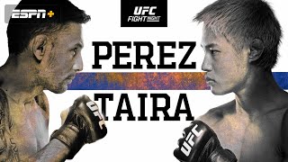 UFC Fight Night Perez vs Taira  typowanie pełnej karty walk [upl. by Atiuqrahs]