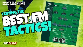 Testing the Best FM24 Tactics  4231 META  Football Manager 2024 [upl. by Anilok]