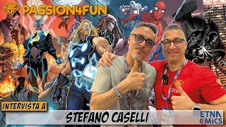 Intervista a STEFANO CASELLI  Etna Comics 2024 [upl. by Perkins]