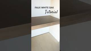 White Oak is way too expensiveso DIY diy homerenovationideas home diyshorts diyprojects [upl. by Dav]