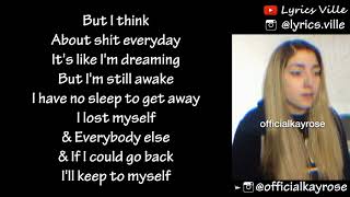 Forever Broken Challenge officialkayrose Lyrics [upl. by Nyvrem]