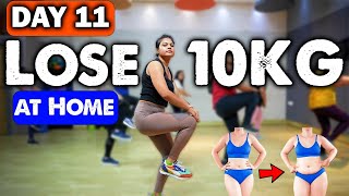 Day 11 Aerobics Class Workout  Lose 10kg at home  25 Days Weight Loss challenge [upl. by Eenttirb96]