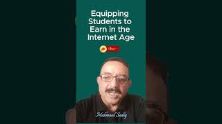 Equiping Students to Earn in the Internet Age InternetAgeLearning OnlineEarning EducationReform [upl. by Sik]