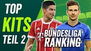 Bundesliga Trikot Ranking  Die Kits der Saison 201718  Teil 2 [upl. by Assert]