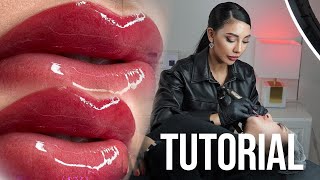 Permanent MakeUp Tutorial  Lippen Pigmentierung [upl. by Tice]