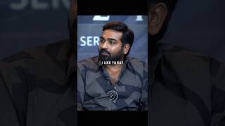 I like to eat Tasty Food because I dont believe in Diet Concept  Vijay Sethupathi [upl. by Cony]