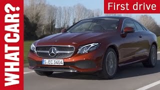 Mercedes EClass Coupé 2017 review  What Car first drive [upl. by Aerdnad]