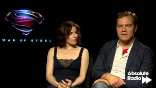 Man of Steel Michael Shannon and Antje Traue [upl. by Alian650]