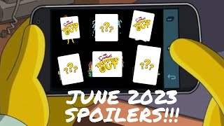 Tapped Out June 2023 Event SPOILERS  Whats Included In The Next Major TSTO Event [upl. by Nisior]