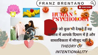 BRENTANO  PSYCHOLOGIST FRANZ BRENTANO  THEORY OF INTENTIONALITY  THEORY OF MIND [upl. by Aynav482]