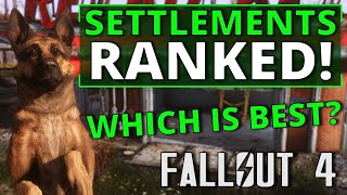 All Settlements Ranked Worst to Best in Fallout 4 [upl. by Nnor40]