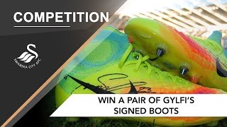 Swans TV  Competition  Win Gylfis Signed Boots [upl. by Austen]