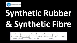 Synthetic Rubbers amp Synthetic Fibres [upl. by Euginom]