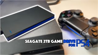 Seagate External Hard Drive 2TB Game Drive for PS4 [upl. by Philipines452]