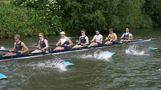 Wolfson M1 Division 2 Thursday Cambridge May Bumps 2023 slow motion [upl. by Bennion]