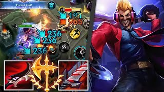 THIS DRAVEN BUILD ONE SHOTS IN WILD RIFT DRAVEN GAMEPLAY [upl. by Fenner662]