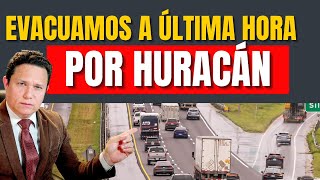 ME TOCÓ EVACUAR ANTE AMENAZA DE VIENTOS DE MÁS DE 120 MPH DE HURACÁN MILTON [upl. by Cesya969]