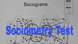 Sociometry Test Sociogram construction SCERT Odl Assam Deled 201819 [upl. by Etnoj]