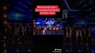 Tears Flow as Missing People Choir Performs Powerful Rendition on BGT [upl. by Oirad]