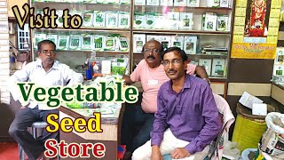 Visit to all round Vegetable seed store You can buy Vegetable seeds from here [upl. by Siloum]