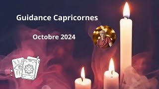 ♑ Signe des capricornes octobre 2024 pour votre guidance en voyance ♑ [upl. by Anaele]