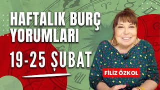 FİLİZ ÖZKOL İLE HAFTALIK BURÇ YORUMLARI  19  25 ŞUBAT 2024 [upl. by Eniffit]