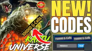 🎁 BIOLLANTE REMODEL 🎁 KAIJU UNIVERSE CODES 2024  KAIJU UNIVERSE CODES 2024 [upl. by Cindelyn]