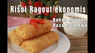 Risol ragout ekonomis bahan murah rasa istimewa [upl. by Relyhs614]