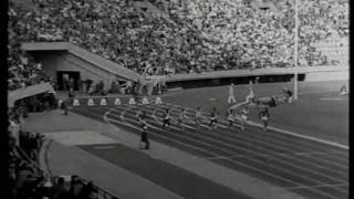 100 m Weltrekord durch Bob Hayes Olympia 1964 Tokio [upl. by Lowell]