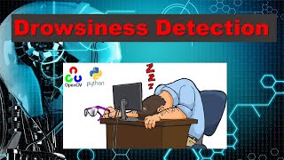 Drowsiness Detection  Dlib  OpenCV [upl. by Aihsekal]