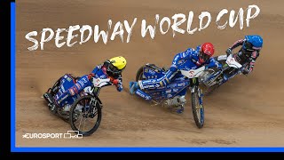 Poland Crowned World Champions In Dramatic Final  Speedway World Cup Highlights 2023  Eurosport [upl. by Ydnim]