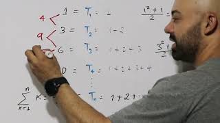 Números Triangulares ▀█▄ Explicación Algebraica y que tienen que ver con los Cuadrados [upl. by Aseram]