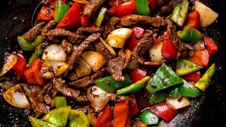 The key steps to making the PERFECT beef in black bean sauce [upl. by Millian]