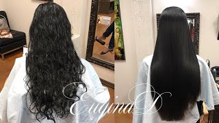 Keratin Treatment on long Indian Hair [upl. by Aubyn962]