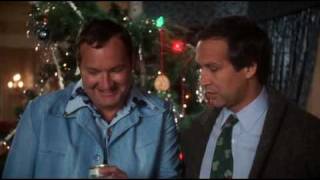 National Lampoon Christmas Vacation FRIED CAT scene [upl. by Elocal420]