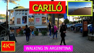 4K⁶⁰ 🚶  👉 CARILÓ ☀️ walk  ARGENTINA  Walking tour  TRAVEL  Vlog 🌟 [upl. by Lirpa]