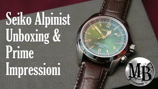 ⌚ Seiko Alpinist  Prime impressioni quotElioquot [upl. by Elmore730]