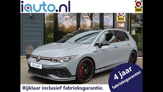 Golf GTI Clubsport 45 Jahre 221kW300pk  Moonstone Grey  Akrapovic  DCC  19quot Scottsdale [upl. by Notslah]